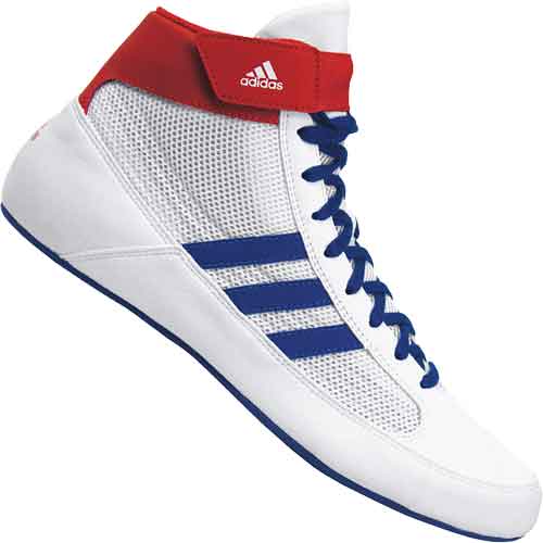 blue youth wrestling shoes