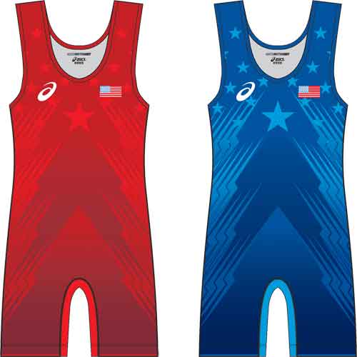 ASICS MMXVI USA Wrestling Singlet